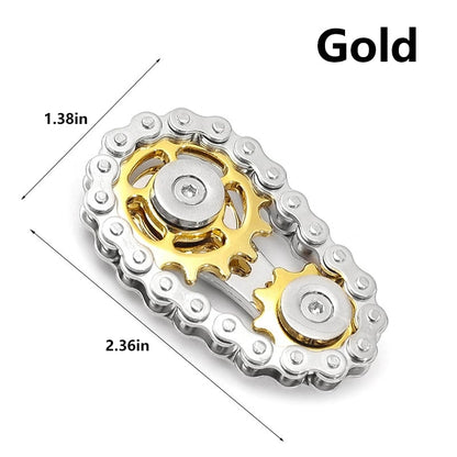 Slitstark Top Gear Gyro-fidgetleksak Med Finger - perfekt present till tonåringar och vuxna