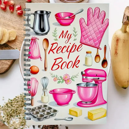 🔥Durable Spiral Recipe Notebook✨