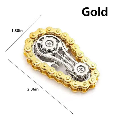 Slitstark Top Gear Gyro-fidgetleksak Med Finger - perfekt present till tonåringar och vuxna