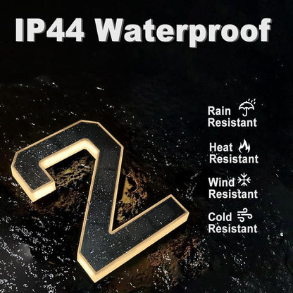 🎁✨LumoHaus™-Beleuchtete Hausnummern für den Außenbereich