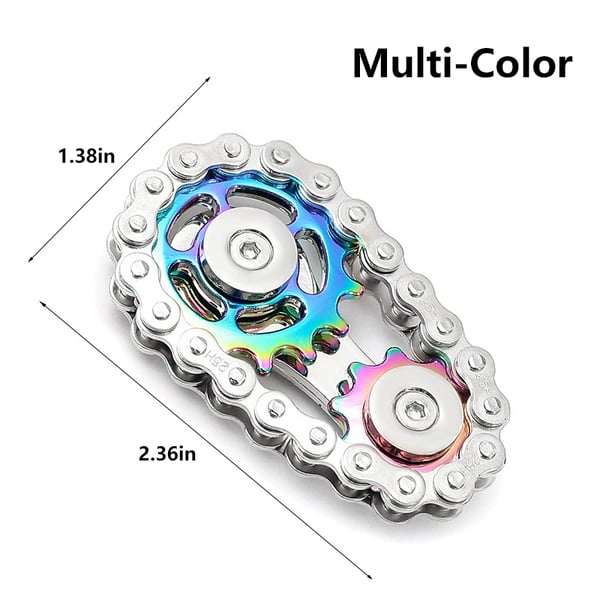 Slitstark Top Gear Gyro-fidgetleksak Med Finger - perfekt present till tonåringar och vuxna