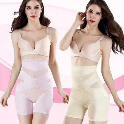 Bauchfreie Hüftstraffungshose mit hoher Taille