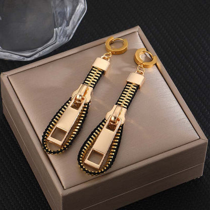 Zipper-inspirerat smyckese