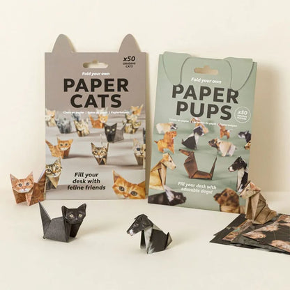 DIY Papierkatzen