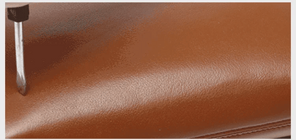 Skrynklig design, mjuk läderväska 👜✨