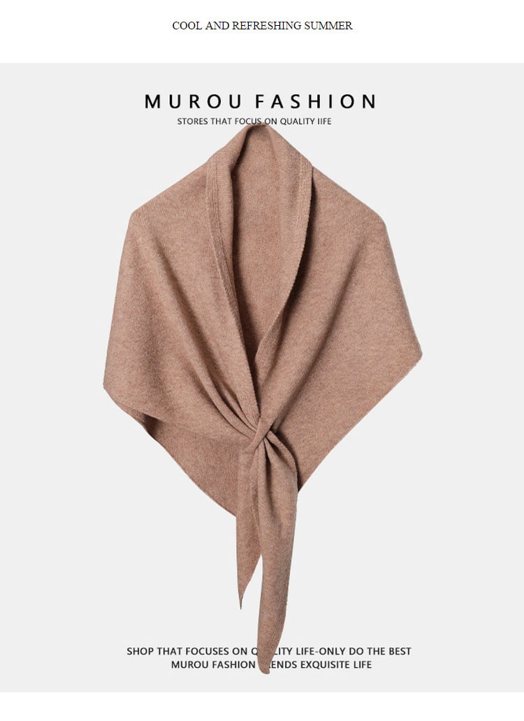 🔥Enfärgad Sjal För Kvinnor För Alla Årstider