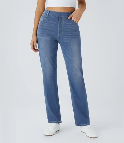 Lotte | Elastische und bequeme Hose mit hoher Taille