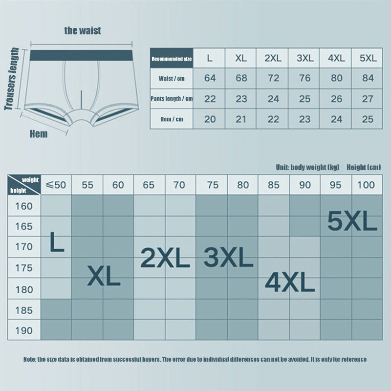 Men's Ice Silk Breathable Underwear