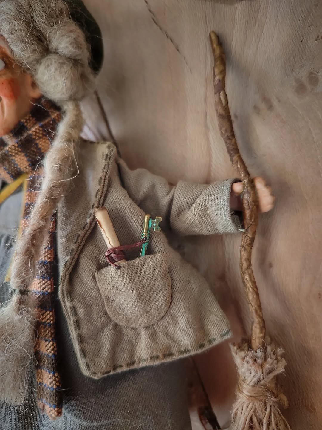 💞🧙Handgjord lyckobringande kökshäxa: din mysiga köksväktare