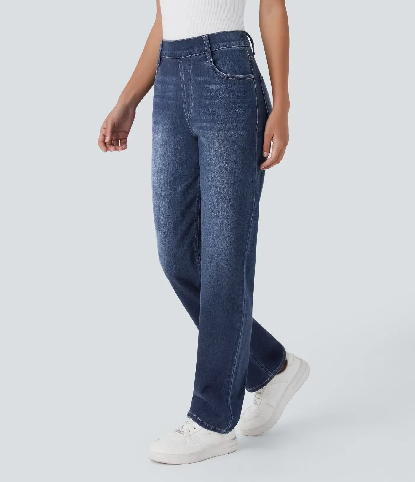 Lotte | Elastische und bequeme Hose mit hoher Taille