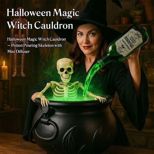 🧙‍♀️ Halloween Zauberkessel Hexe