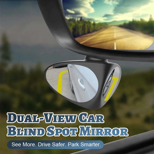 Dubbelvy-spegel för döda vinkeln i bile