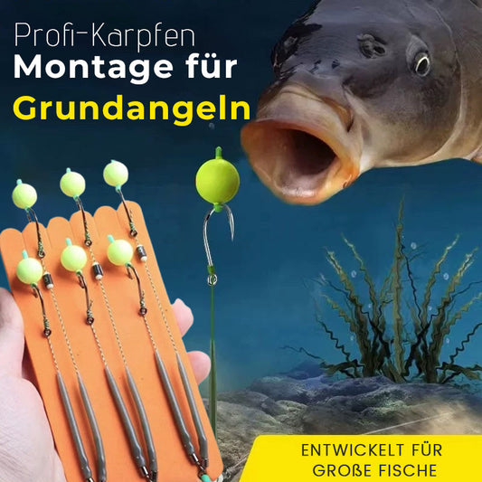Professionelles Grundfischgerät | Geeignet für Karpfen, Graskarpfen etc