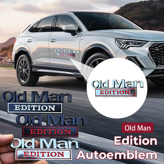 🚗 Old-Man-Version des Autoemblems