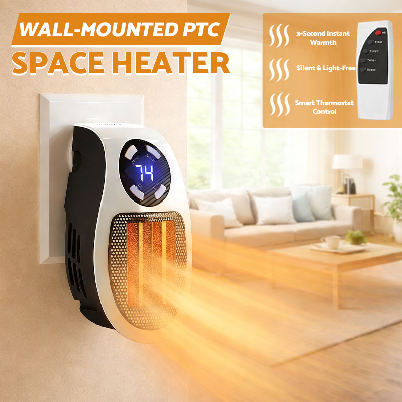 Väggmonterad PTC-rumsuppvärmar