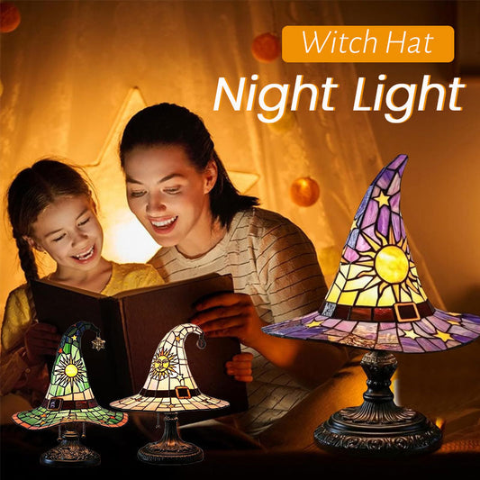 🧙Nachtlicht mit Hexenhut