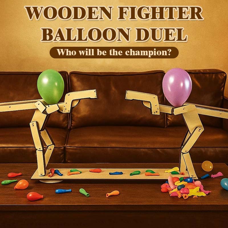 🎈 Holzkämpfer Ballon-Duell · Wer wird der Champion? 🔥