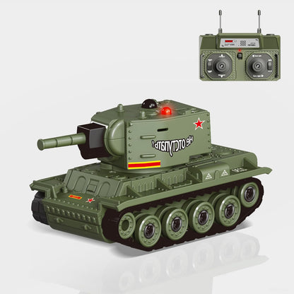 Mini-RC-Panzer mit 330° drehbarem Turm sowie Sound und Beleuchtung