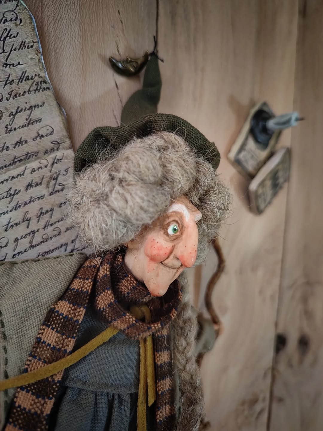 💞🧙Handgjord lyckobringande kökshäxa: din mysiga köksväktare