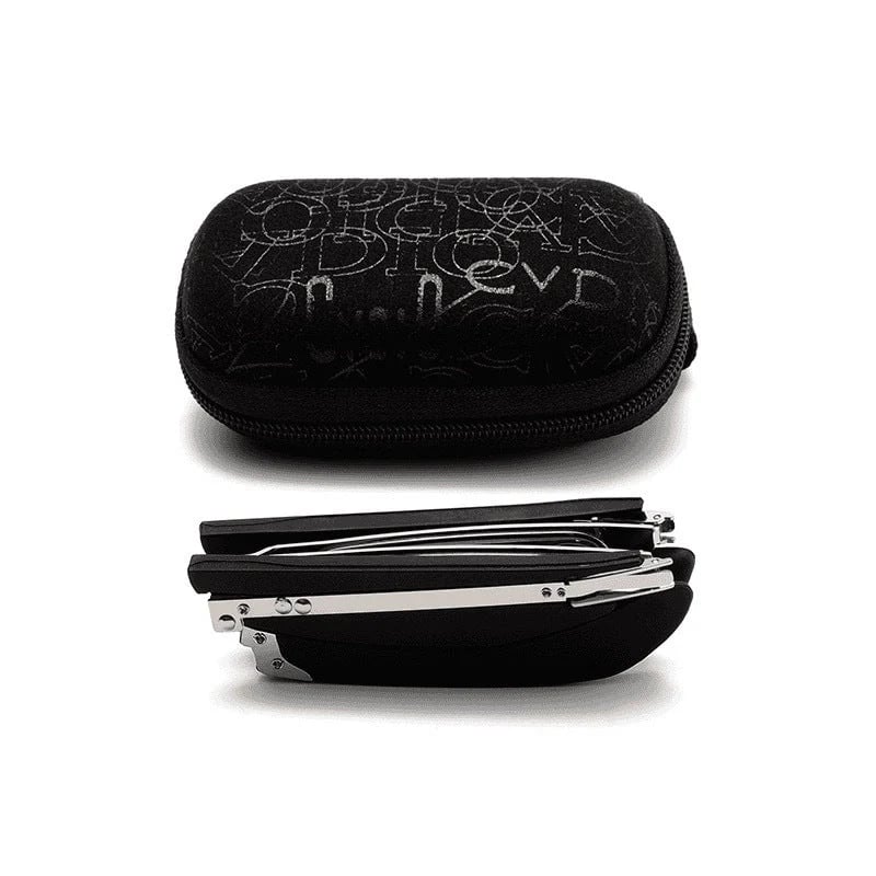 👓Hopfällbara läsglasögon med blått ljusfilter och etu