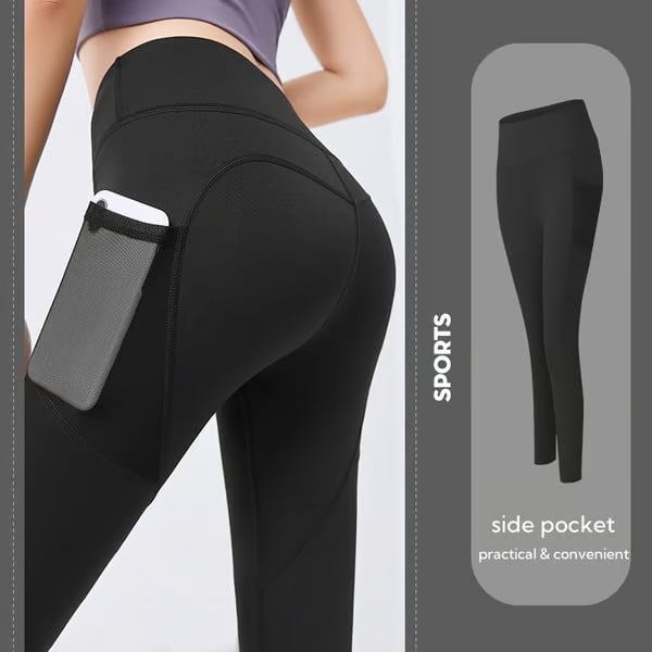 🎁Letzter Tag: 49 % Rabatt!🔥Hochgeschnittene Leggings mit Bauchkontrolle und Figurformung für Workouts
