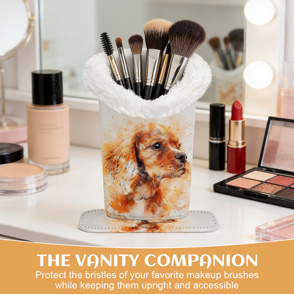 Den mysiga fristaden: Magnetisk förvaringslåda för glasögon i plysc