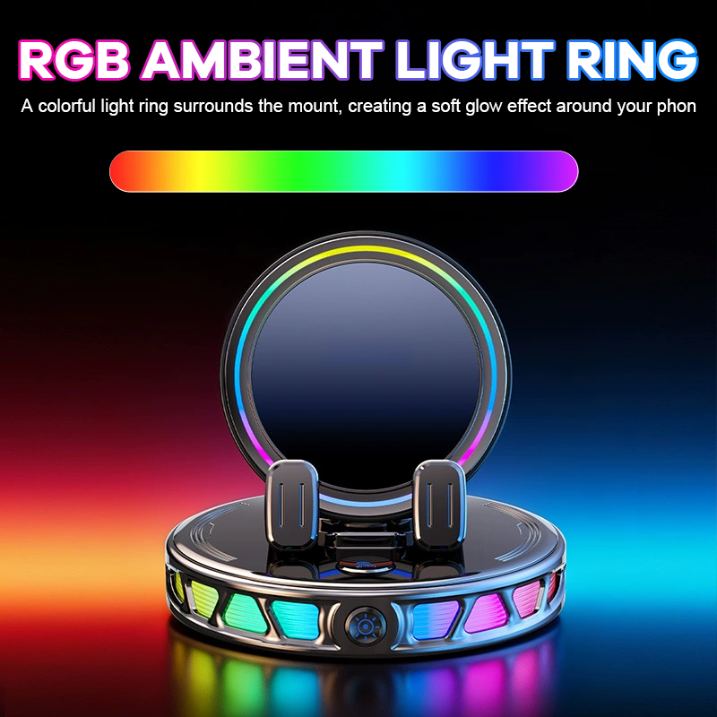 🚗 Smart trådlös bilhållare med automatisk låsnin