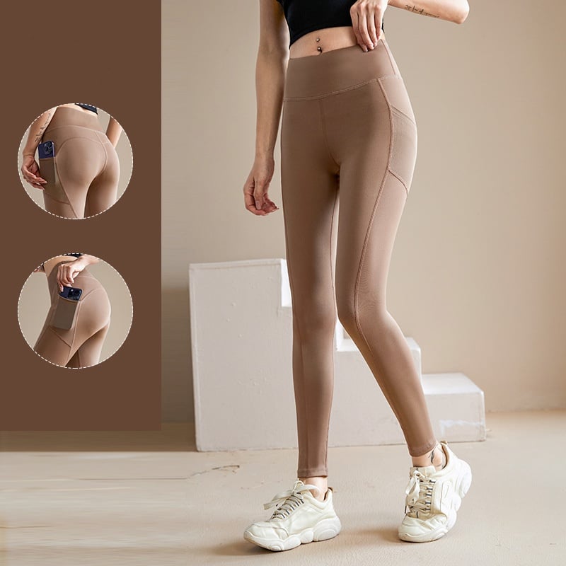 🎁Letzter Tag: 49 % Rabatt!🔥Hochgeschnittene Leggings mit Bauchkontrolle und Figurformung für Workouts