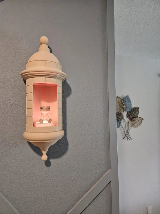 Puerto Ricanische Garita Wand Coqui Lampe