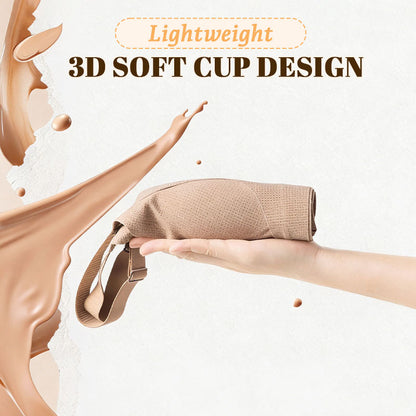 ✨ Lätt komfort-BH med dragkedja fram