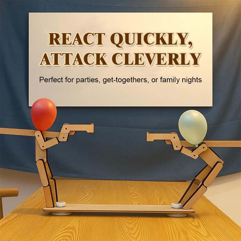 🎈 Holzkämpfer Ballon-Duell · Wer wird der Champion? 🔥