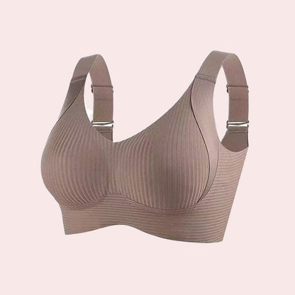 🎁Gerippter Push-up-BH mit verstellbaren Bügeln für Frauen