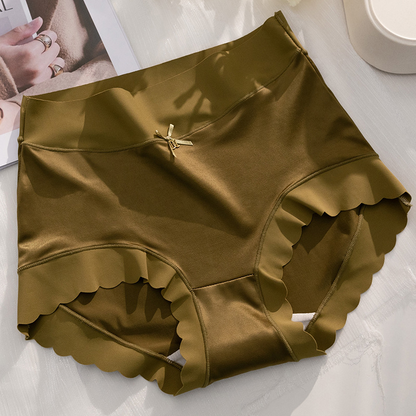 💖Größe: 40-100kg✨🎁Kaufe 1, erhalte 2 (3er-Pack) 🎁Premium Satin Antibakterielle Eis-Seide Feuchtigkeitsabsorbierender Slip
