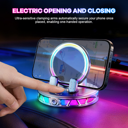 🚗 Smart trådlös bilhållare med automatisk låsnin