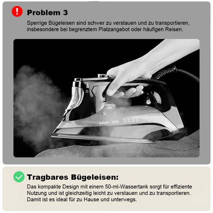 💛Tragbares Mini-Dampfbügeleisen