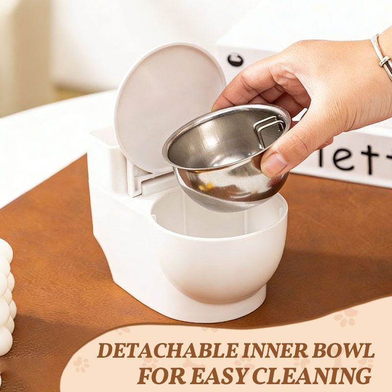 🚽🐾 Vattendispenser för husdjurstoalett