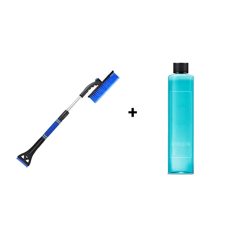 Teleskopisk Isskrapa och Snöborste för Bilrutan