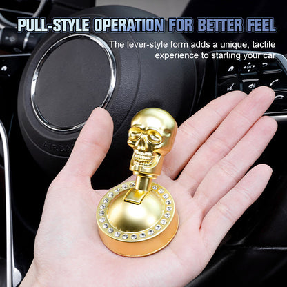 💀 Skull Pull-Style Startknappskyd