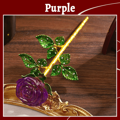 🌹Valentine Hot Sale 50 % rabatt💕För evigt blommande kristallros