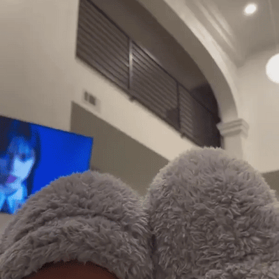 Kniestrümpfe mit Gänsedaunen