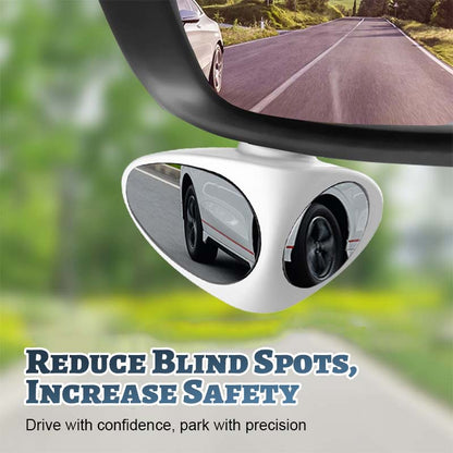 Dubbelvy-spegel för döda vinkeln i bile