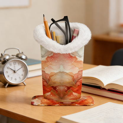 Den mysiga fristaden: Magnetisk förvaringslåda för glasögon i plysc