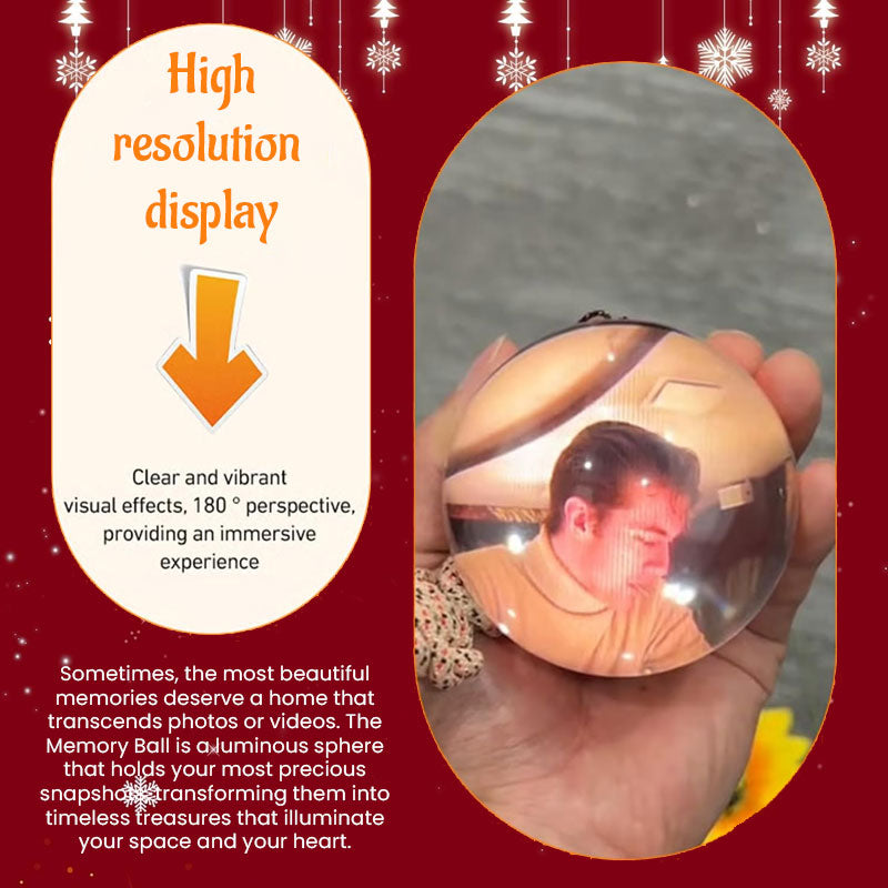 🌌 Memory Ball - Halten Sie die schönsten Momente des Lebens fest