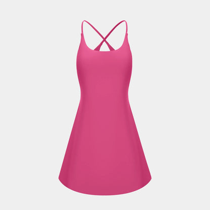 🔥Das ultimative rückenfreie Sportkleid - Entwickelt für Training und einfache Toilettengänge