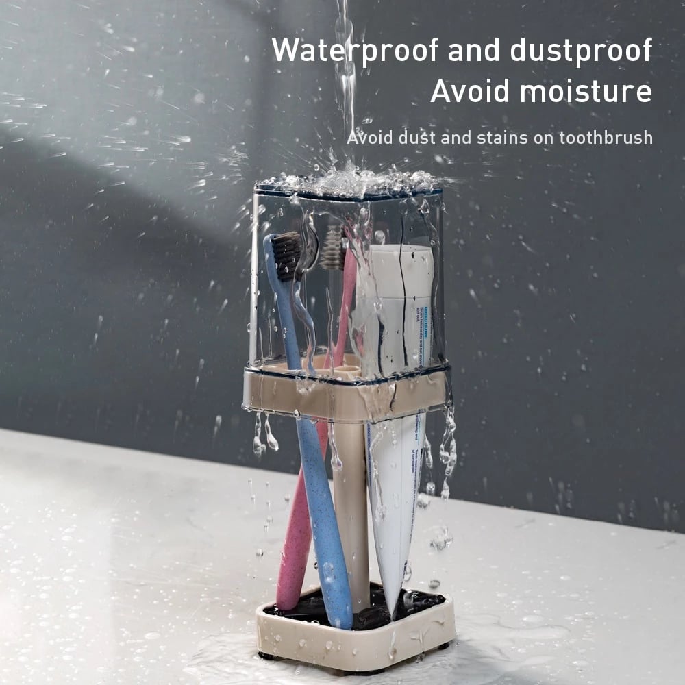 Snygg tandborsthållare med loc