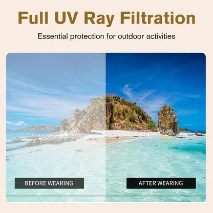 👓Hopfällbara läsglasögon med blått ljusfilter och etu