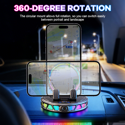 🚗 Smart trådlös bilhållare med automatisk låsnin