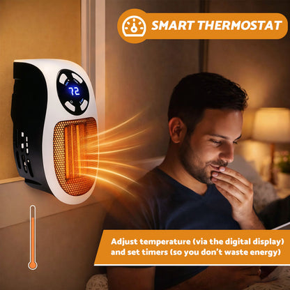 Väggmonterad PTC-rumsuppvärmar