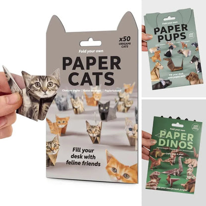 DIY Papierkatzen