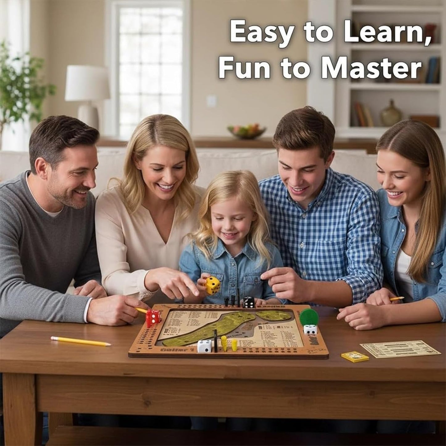 ⛳Bordsspel med tärningar och golf🎲✨